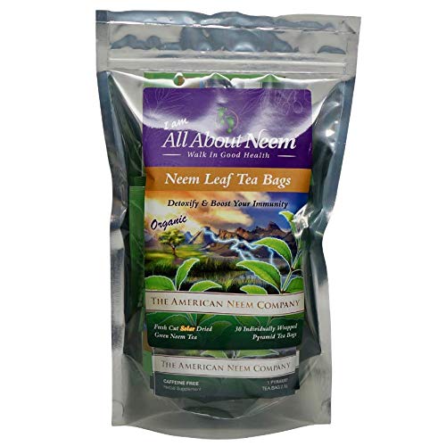 Version 1.0.0 Hojas de té Neem seleccionadas por Neem Queen para salud ayurvédica