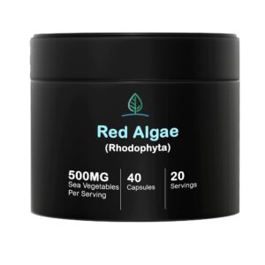 Cápsulas Holistic Bin algas rojas frente