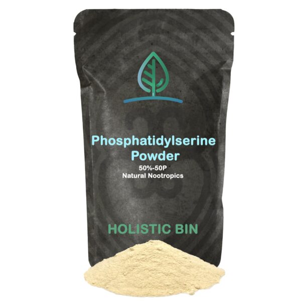 Polvo fosfatidilserina Holistic Bin en frasco