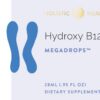 Frasco lateral de Hydroxy B12 MegaDrops