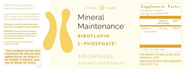 Frasco Mineral Maintenance sobre mesa