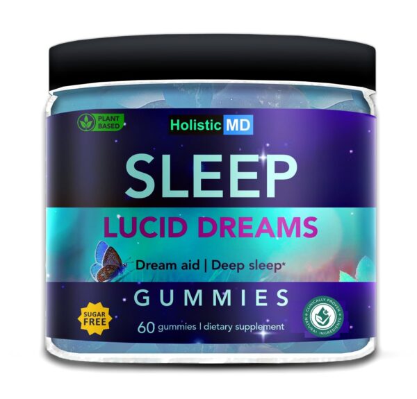 Holistic MD Lucid Dreams gomitas para sueños lúcidos paquete 60 unidades