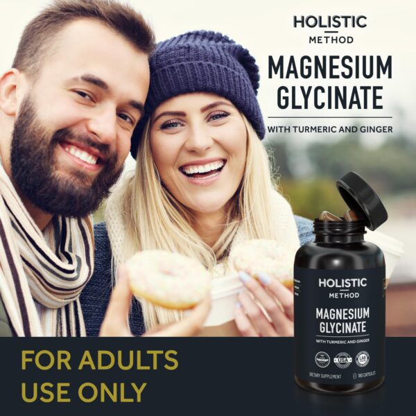 Cápsulas veganas de magnesio glicinato