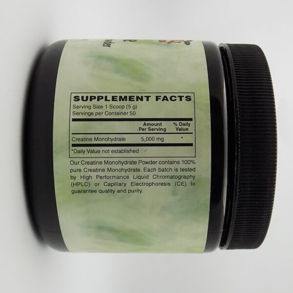 Etiqueta de Holly Hill Creatina monohidratada