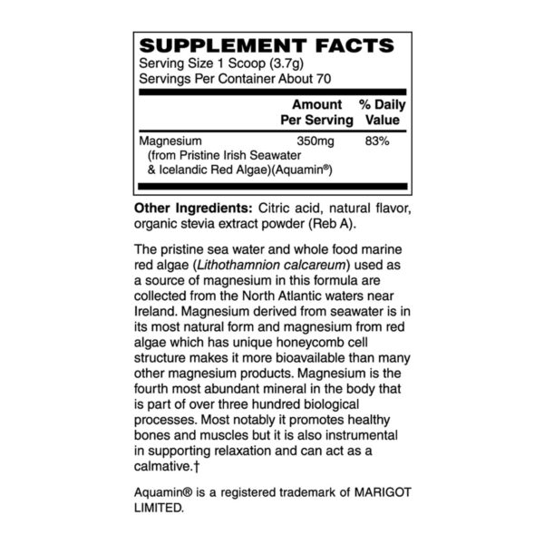 Frasco con etiqueta y certificaciones