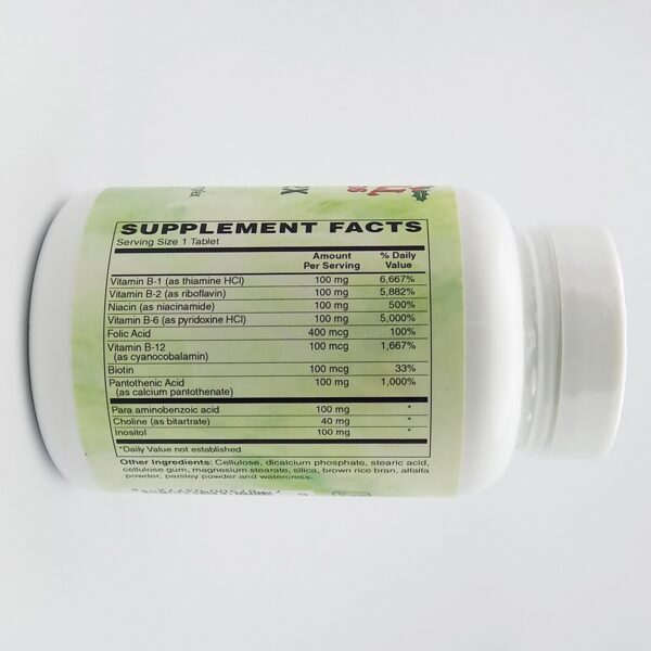 Holly Hill salud vitaminas B complejo B-100