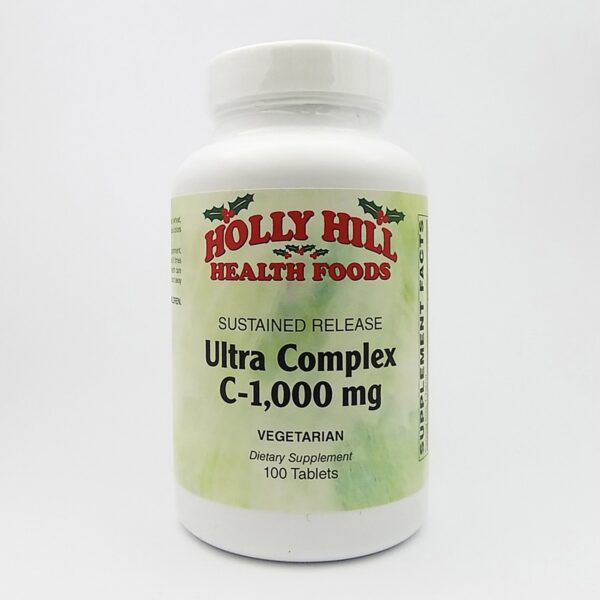 Holly Hill Ultra Complejo C 1000mg tabletas vegetarianas