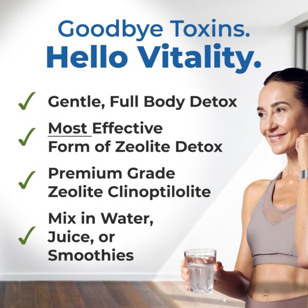 HolyLand Zeolite Cleanse efecto detox limpieza corporal suave