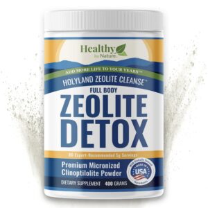 HolyLand Zeolite Cleanse polvo detox natural 400 gramos