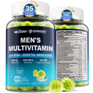 Version 1.0.0 Gomitas multivitamínicas para hombres frasco