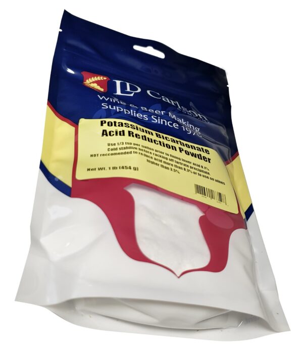 Version 1.0.0 Detalle de etiqueta de bicarbonato de potasio