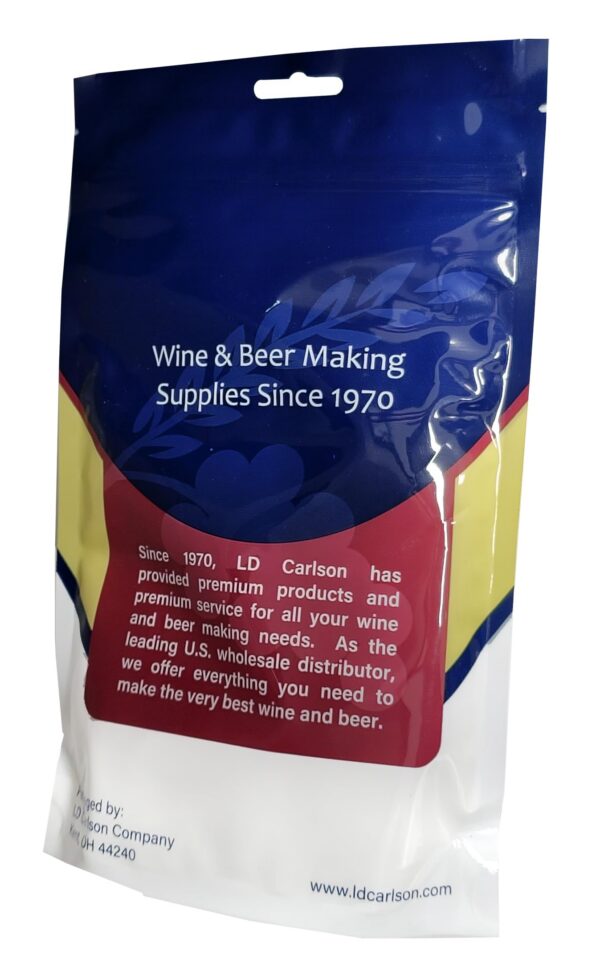 Frente de envase de bicarbonato de potasio