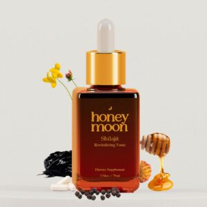 Honey Moon gotas de shilajit para energía y función cerebral