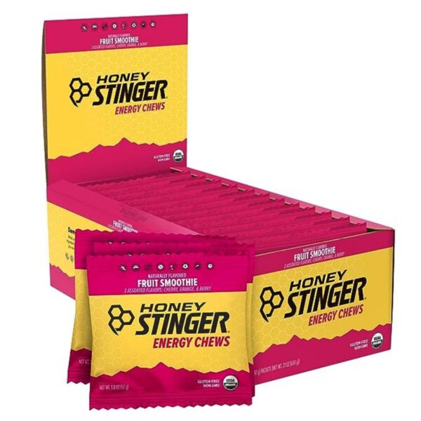 Gomitas orgánicas Honey Stinger frente