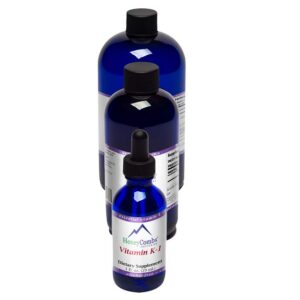 HoneyCombs Vitamin K1 gotas líquidas frente etiqueta
