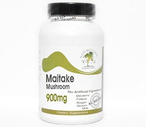 Hongo Maitake 900mg en cápsulas - Naturetition Supplements