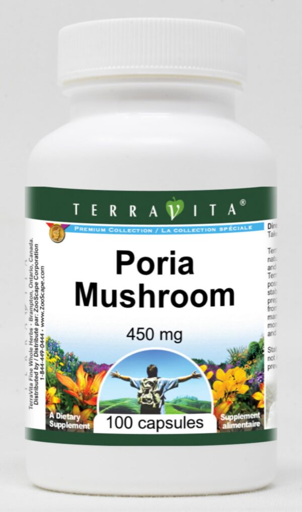 Version 1.0.0 Hongo Poria 450 mg cápsulas por TerraVita