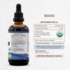 Hongo reishi Ganoderma lucidum extracto orgánico sin alcohol