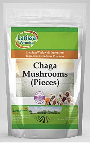Paquete de hongos Chaga piezas Larissa Veronica 16 oz