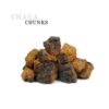 Hongos chaga de Siberia en trozos para infusiones