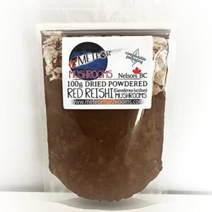 Hongos Reishi en polvo Meteor Mushrooms