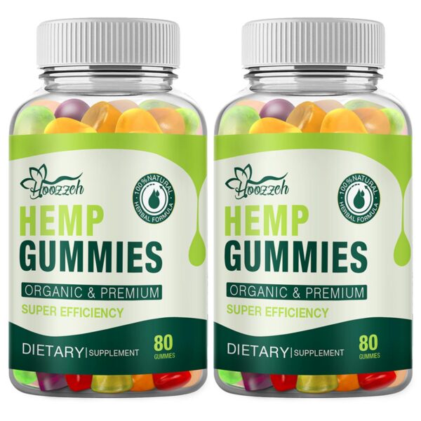 Hoozzch gomitas cáñamo naturales frente