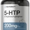 Version 1.0.0 Cápsulas 5HTP Horbäach 200mg frasco y caja