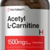 Caja frontal de Horbäach Acetyl L-Carnitine 1500mg