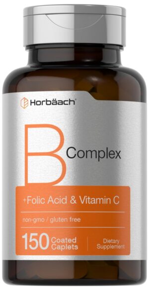 Version 1.0.0 Horbaach B Complex frente de empaque