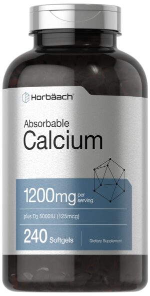 Version 1.0.0 Horbäach Calcio 1200 mg frasco con etiqueta