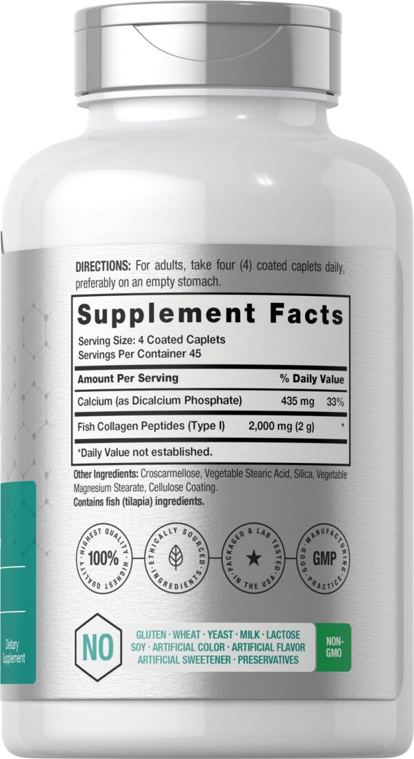 Version 1.0.0 Etiqueta frontal Horbaach colágeno marino