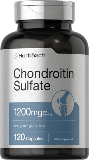 Frasco Horbaäch sulfato de condroitina 1200 mg frontal