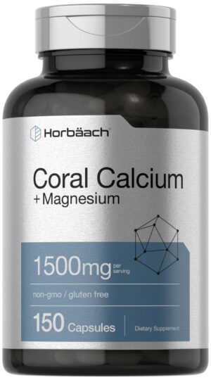 Version 1.0.0 Frasco frontal de Horbaach Coral Calcium 1500 mg