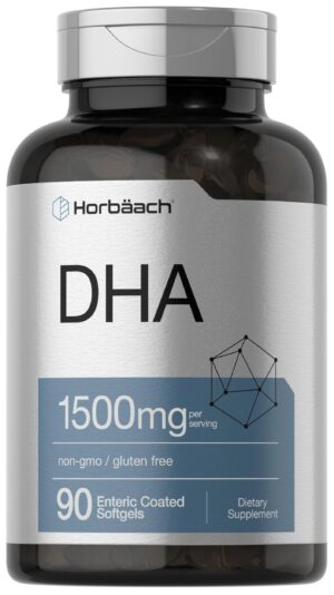 Horbaach DHA 1500 mg frasco