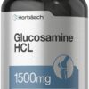 Etiqueta de Horbäach Glucosamine HCL con 1500 mg caplets