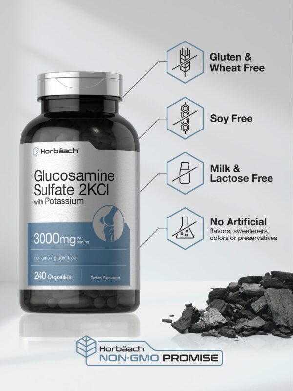 Cápsulas y envase Horbaach glucosamina