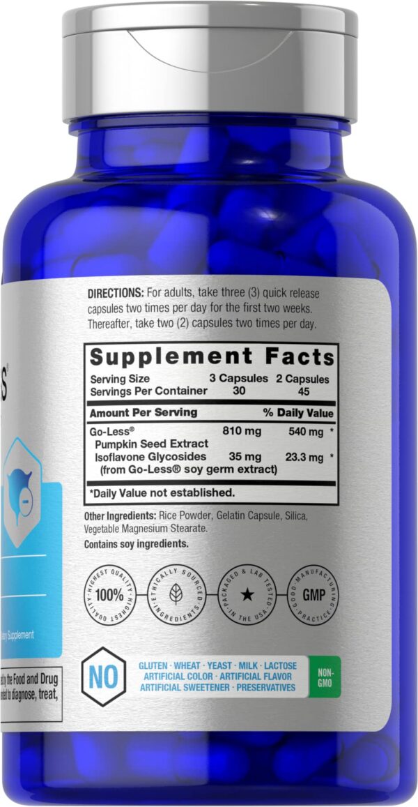 Version 1.0.0 Etiqueta Go Less Bladder Control Horbaach