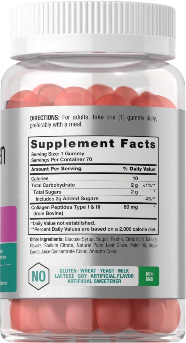 Version 1.0.0 Etiqueta de Horbaach colágeno gomitas