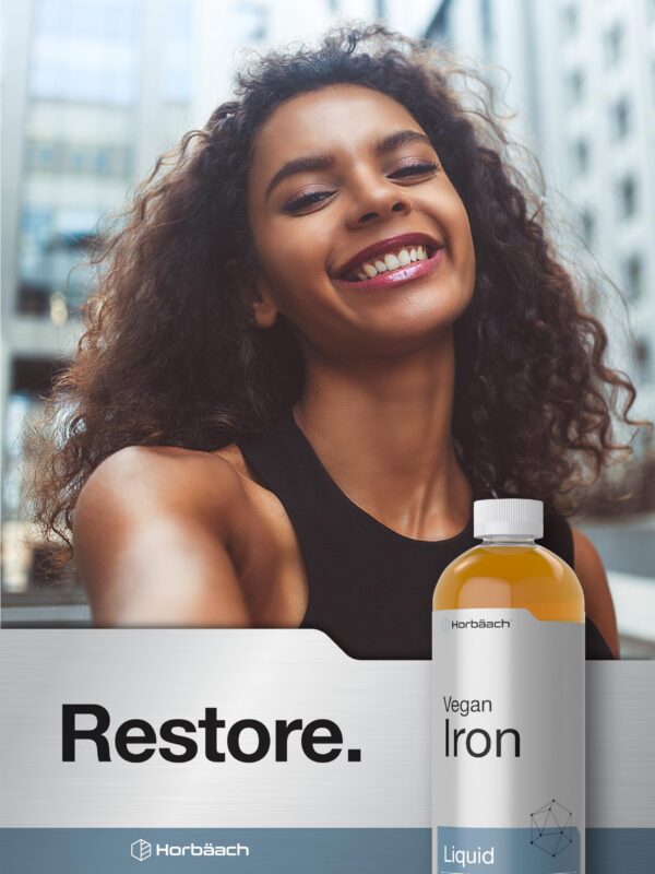 Etiqueta de Horbäach Hierro líquido