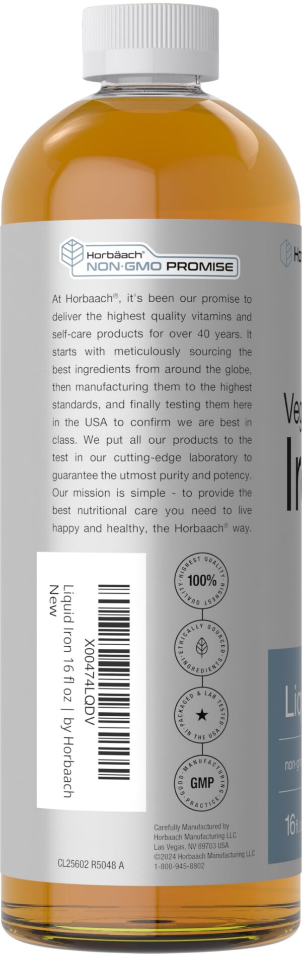 Instrucciones de uso Horbäach Hierro líquido