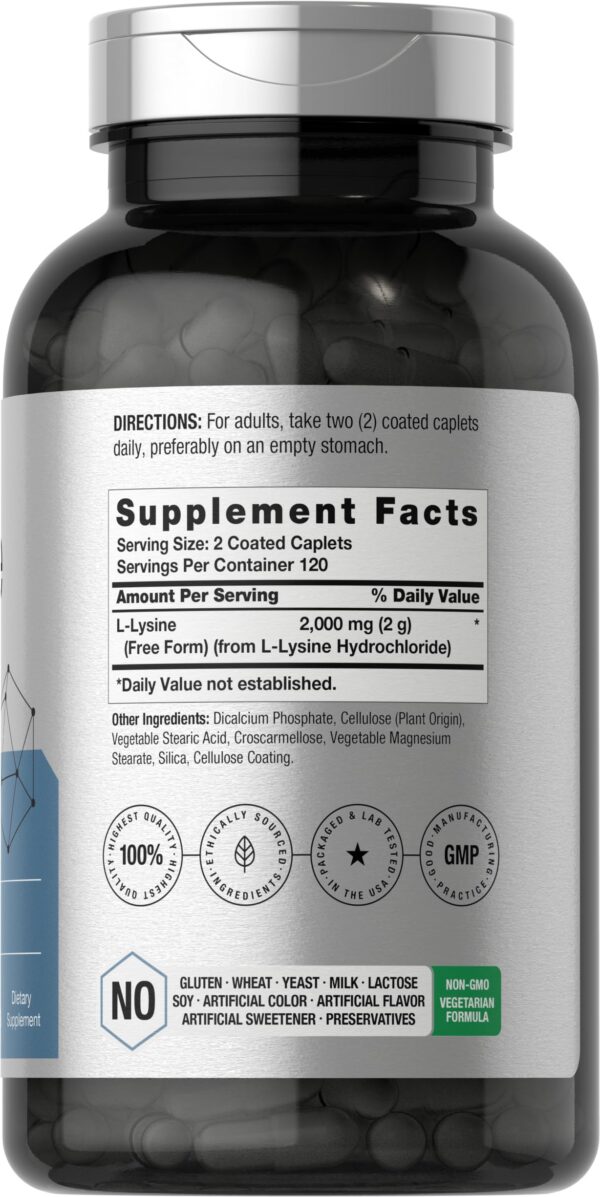 Etiqueta frontal Horbaach L-Lisina