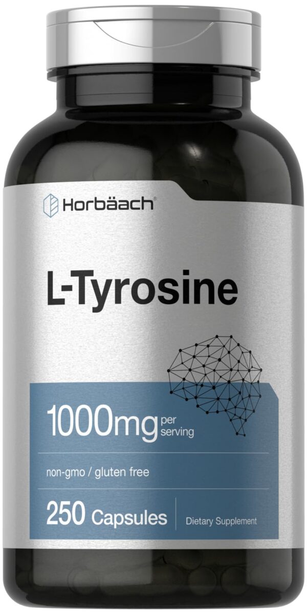 Horbäach L-Tyrosine 1000 mg - envase