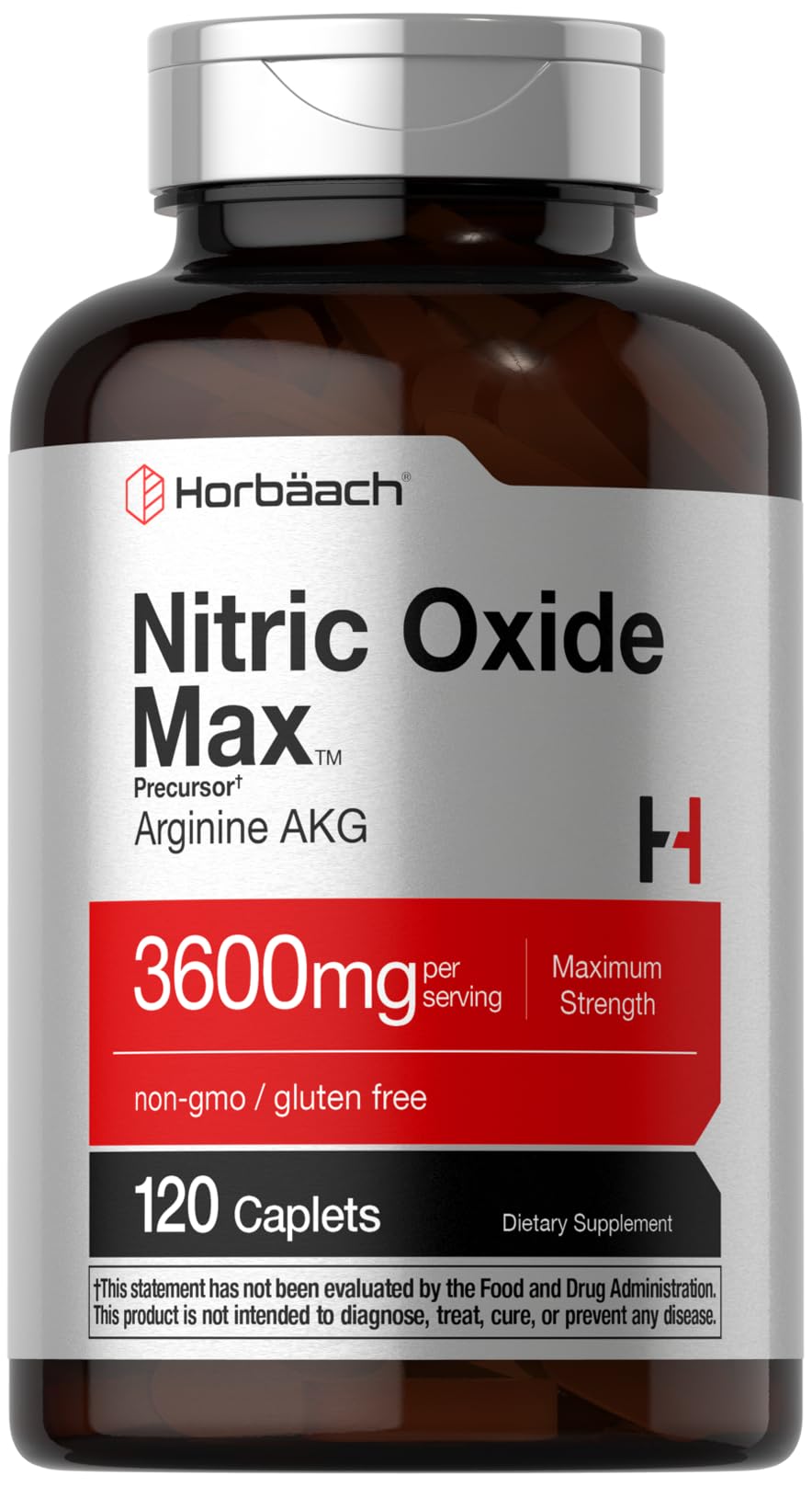 Horbaach Nitric Oxide, 3600 mg