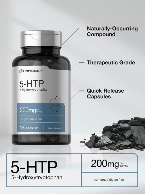 Suplemento Horbäach 5HTP para bienestar natural