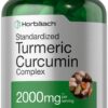Horbäach suplemento cúrcuma curcumina 2000mg 90 cápsulas