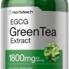 Version 1.0.0 Horbäach té verde extracto EGCG 180 cápsulas supplemento sin gluten