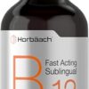 Horbaach vitamina B-12 líquida sabor berry 4 oz
