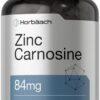 Frasco Horbaach zinc-carnosina 84 mg por cápsula