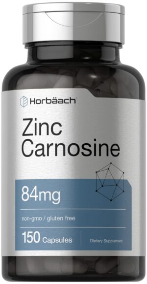 Version 1.0.0 Frasco Horbaach zinc-carnosina 84 mg por cápsula