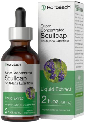 Horbäach Extracto Líquido de Scullcap en botella